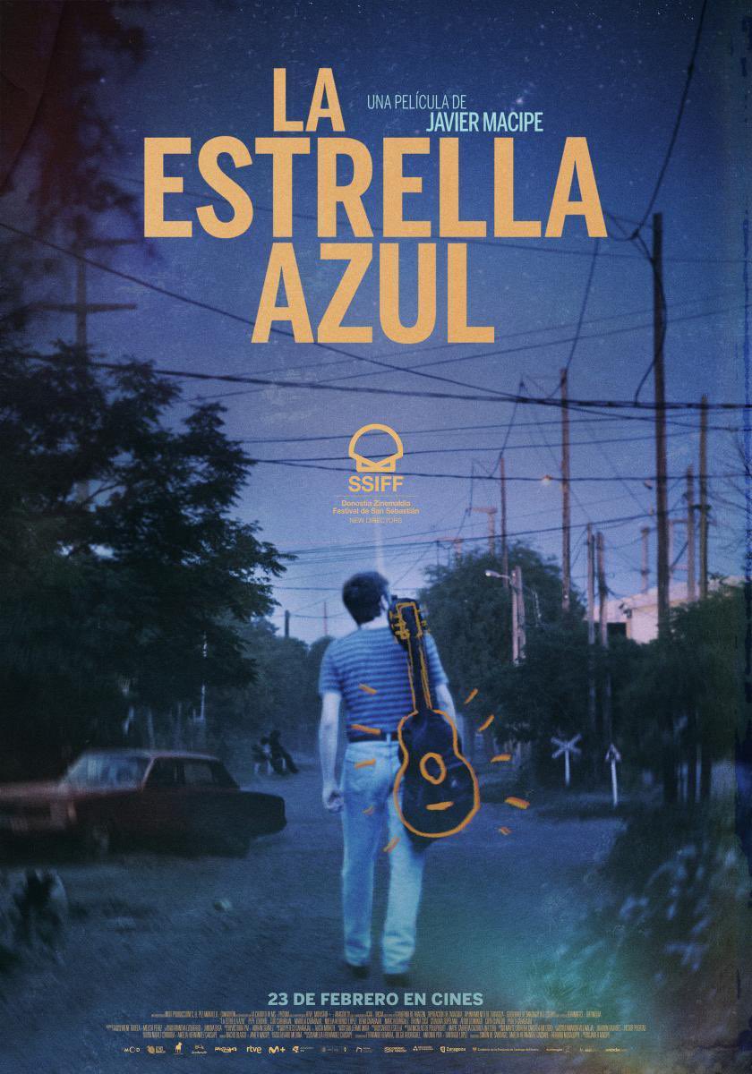 Salimos de ver #LaEstrellaAzul Es maravillosa, emocionte e impactante. ❤️❤️🎸 Recomendación total!
