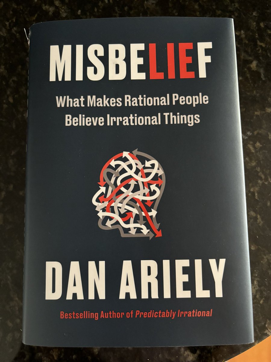 Incredibly insightful! Thanks @danariely for using such a tough experience as fuel to produce this amazing book that helps us understand our irrational humanity.