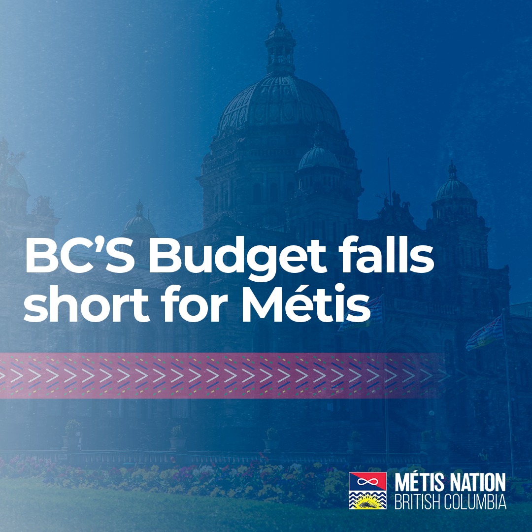 BC's Budget 2024 aims to address housing & affordability, with commitments to First Nations. However, it falls short for the 98,000 self-identified Métis and Métis Nation BC's 25,000 Citizens. Details: mnbc.ca/news/bcs-budge… #BCBudget2024 #Métis