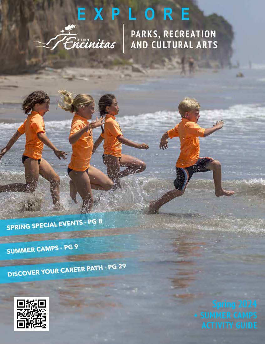 EncinitasGov's tweet image. 🌟 Exciting news! 🌟 Our Digital Guide is now live for online viewing! Get ready to explore all the amazing programs we have in store. 

Program registration kicks off:
📅Monday, March 4
🕒8:00 AM

 Don&apos;t miss out on securing your spot! 

#Encinitas #ActivityGuide