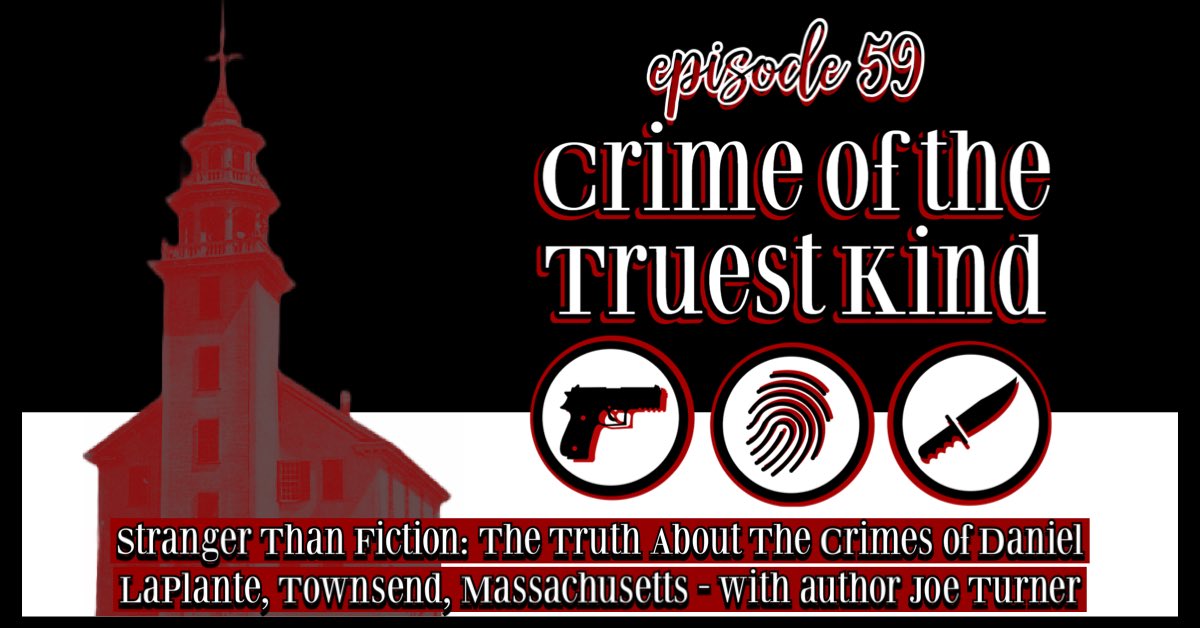 Ep 59 follows up on episodes from Townsend, Pepperell &amp; the terror imparted on 2 families. Ominous Townsend steeple used in place of a teenage tyrant. Author Joe Turner helps me w/ answers to my many questions associated w/ Daniel LaPlante’s life &amp; crimes
podcasts.apple.com/us/podcast/cri…