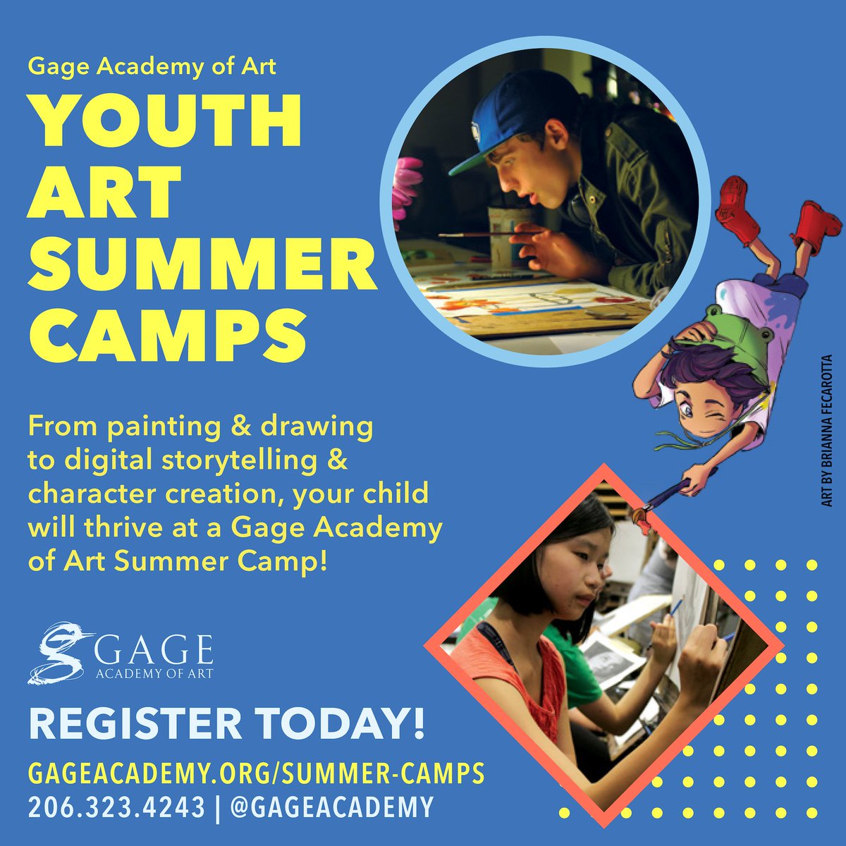 Summer camps are here 😎 Register quickly! gageacademy.org/summer-camps