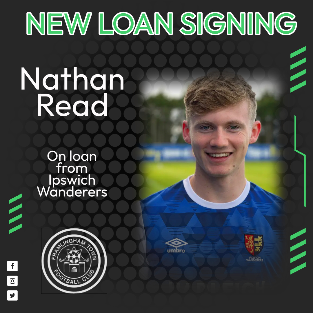 We welcome Nathan Read to the club on loan from Ipswich Wanderers

A special thank you to all over there for the support in getting this done, Leon, Glenn and Stephen

Nathan joins tomorrow's squad ahead of a tough run in

#upthecastlemen