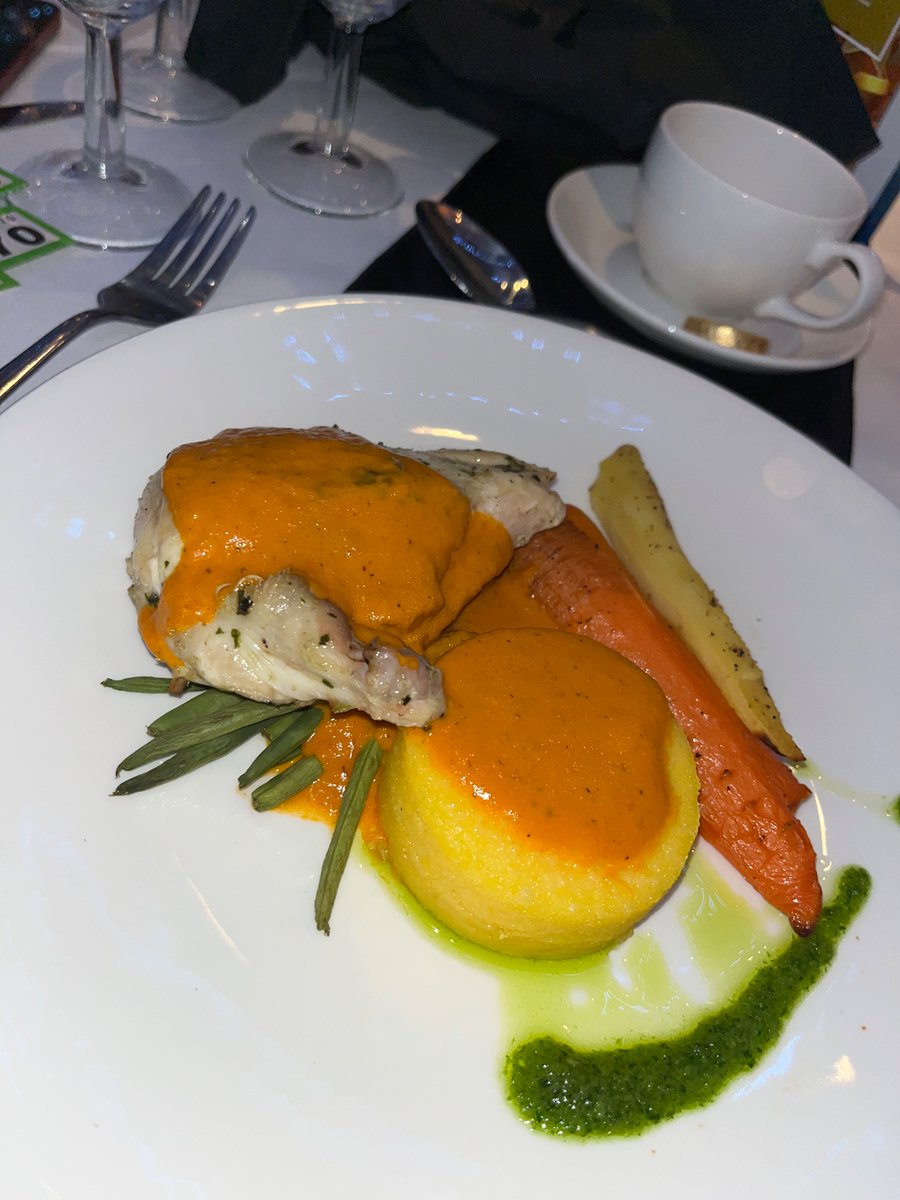 Delicious food created by Head Chef James Bancroft at Novotel Southampton. And a massive shout out to his team and the Catering & Hospitality students from @city_college who have been part of tonight's hospitality team - they have been brilliant. #SHHA24