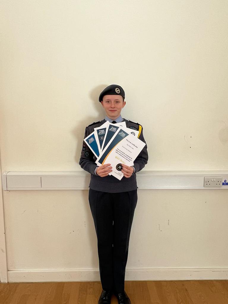 422 (Corby) Sqn ATC (@422corbyatc) on Twitter photo Congratulations to Sgt Vyse who today received her Gold First aid badge.
This course was a week of training and assessments which included training and assessing a youth first aid course.
<a href="/SEMidsWgRAFAC/">South & East Midlands Wing Air Cadets</a> <a href="/ComdtAC/">Commandant RAF Air Cadets</a> Congratulations to Sgt Vyse who today received her Gold First aid badge.
This course was a week of training and assessments which included training and assessing a youth first aid course.
<a href="/SEMidsWgRAFAC/">South & East Midlands Wing Air Cadets</a> <a href="/ComdtAC/">Commandant RAF Air Cadets</a>