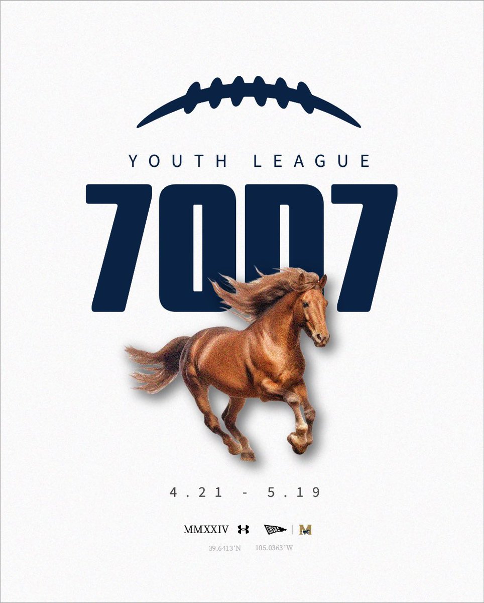 Don’t miss your chance to register for our 7 on 7 youth league. Scan the QR Code in our last post to get started! #football #mullen #highschool #denver