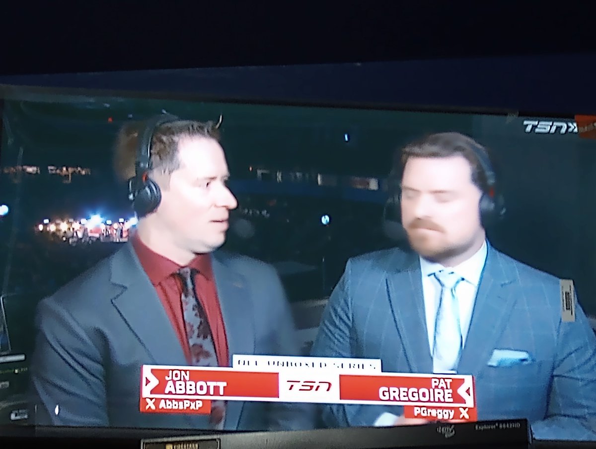 Casey_LeighD's tweet photo. I'm watching last week's @NLL #UnBoxed Series game. I did not have a chance to watch it on @NLL_on_TSN last Friday night.
@PGreggy & @AbbsPxP are a joy to watch. #NLL #NLLonTSN #NLLGameoftheWeek #LNL https://t.co/F7loaVVLyt
