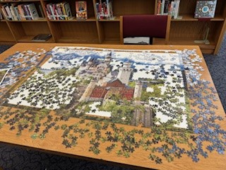 R. L. Turner Library (@rltlibrary) on Twitter photo "Life is like a jigsaw puzzle, you have to see the whole picture, then put it together piece by piece!" <a href="/rltlibrary/">R. L. Turner Library</a> #puzzles #cfblibraries "Life is like a jigsaw puzzle, you have to see the whole picture, then put it together piece by piece!" <a href="/rltlibrary/">R. L. Turner Library</a> #puzzles #cfblibraries