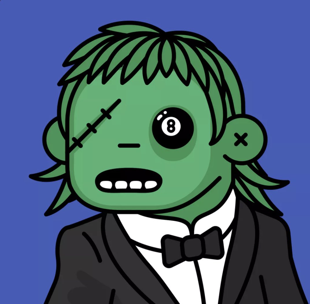 Say hello to my handsome new Fella. He’s my 4th and he’s ready to party. 🎱💚💀
<a href="/Deadfellaz/">Deadfellaz</a>