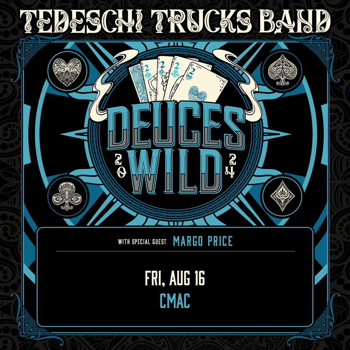 🔥JUST ANNOUNCED🔥 Tedeschi Trucks Band will be at CMAC on Friday, August 16th! Tickets go on sale this Friday at 10am. Listen with Pat Rivers all week to win a pair of tickets before they go on sale🎟🎤 #tedeschitrucksband #CMAC #concert