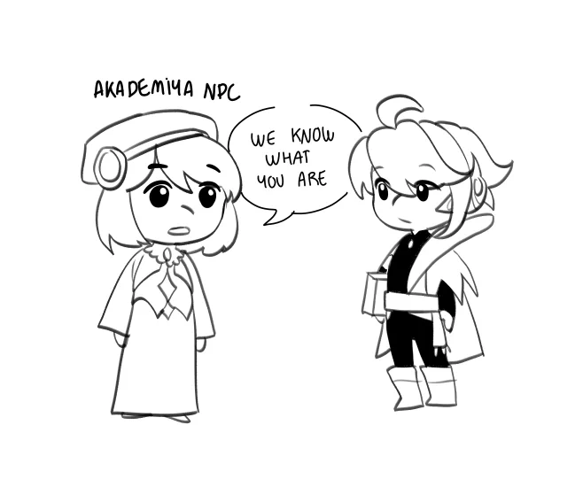 @Whatdoyouneeed it's so funny because this is the drawing i made right before 