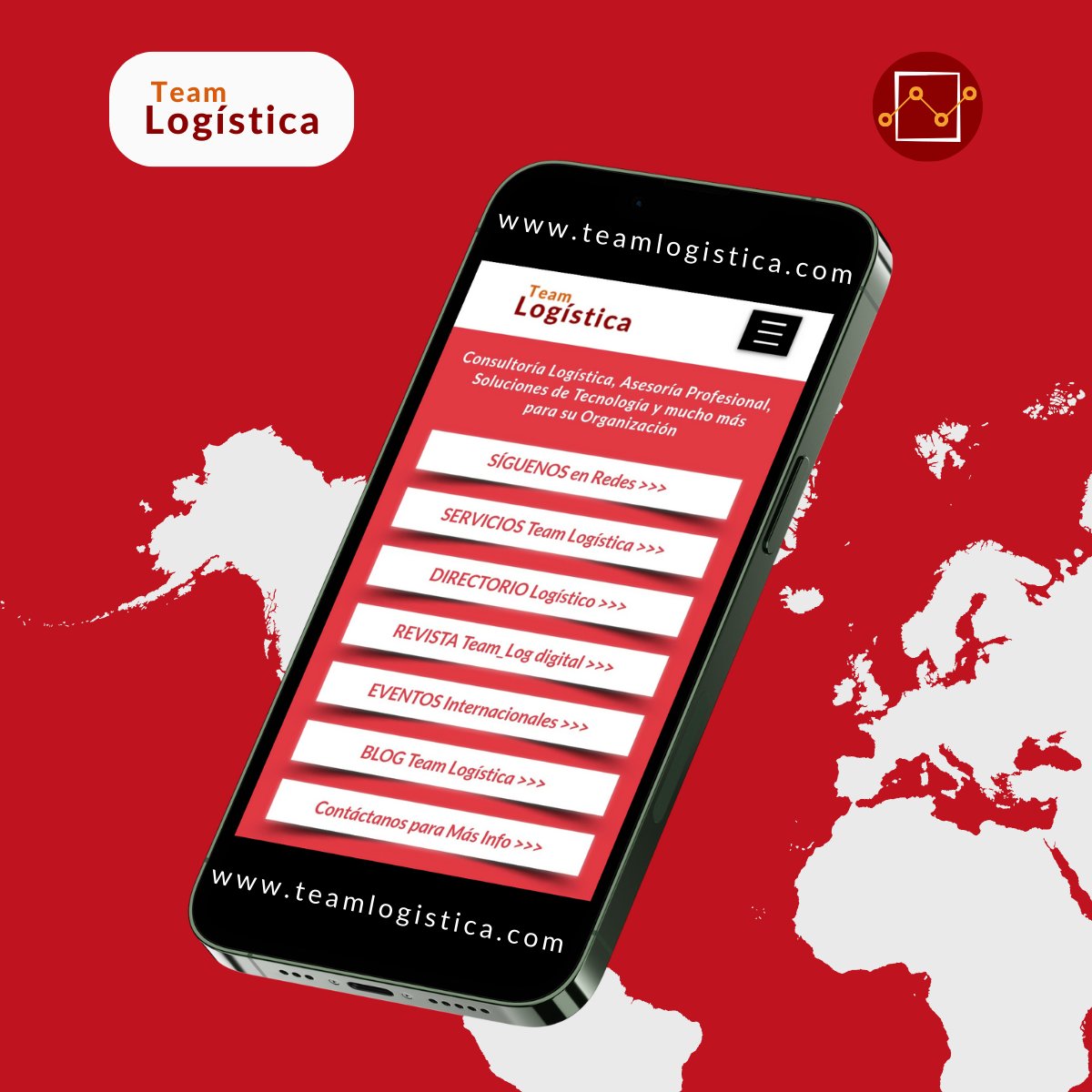 📈 @TeamLogistica
Trabajamos en Consultoría logística, Asesoría en Procesos, Soluciones de Software para la Cadena de suministro, y Mucho más ✔️

👇 [ Todo en un Mismo Lugar ]
teamlogistica.com

#logistica #emprendimiento #network #emprendedor #empresas