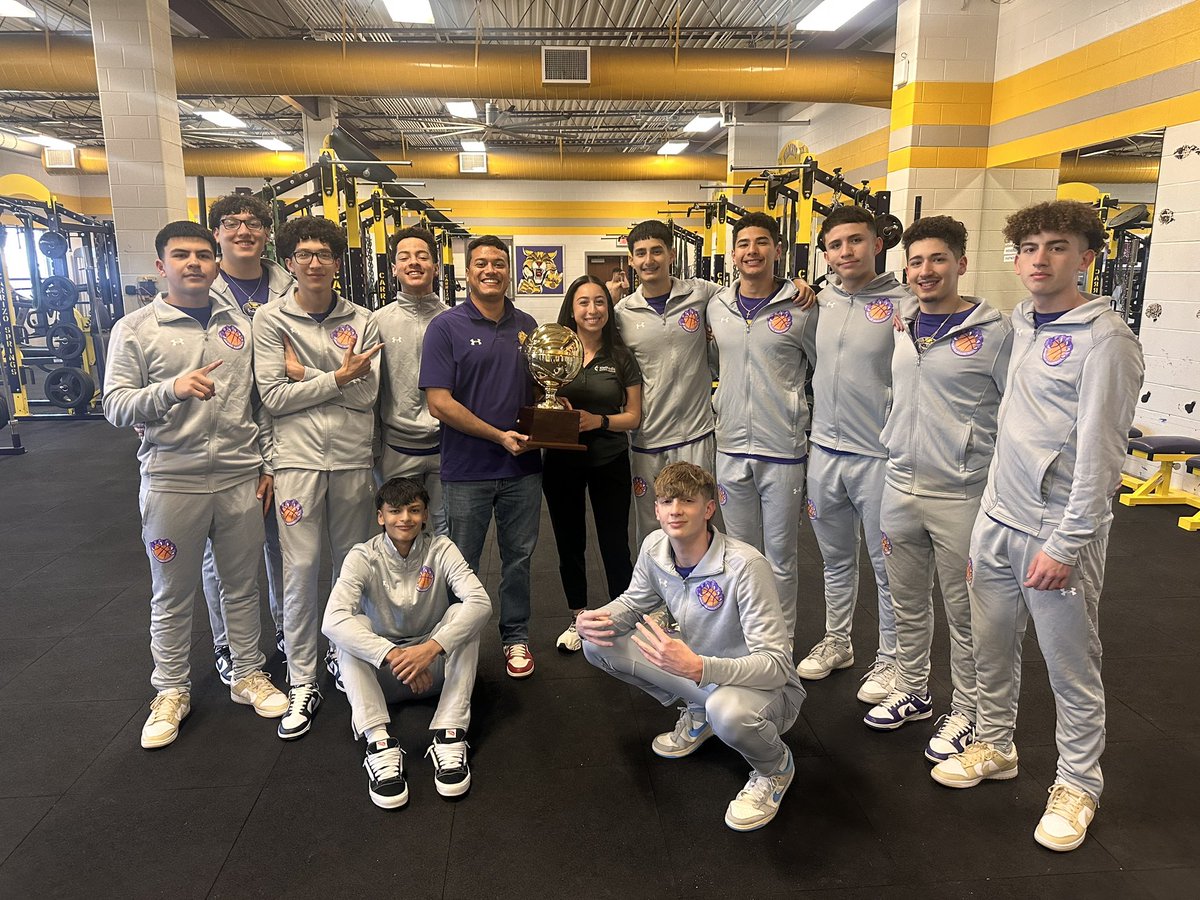 Congrats to our boys on their bi-district championship! &amp; good luck in tonight’s game, let’s bring home another gold ball! 🏆 #GoCats