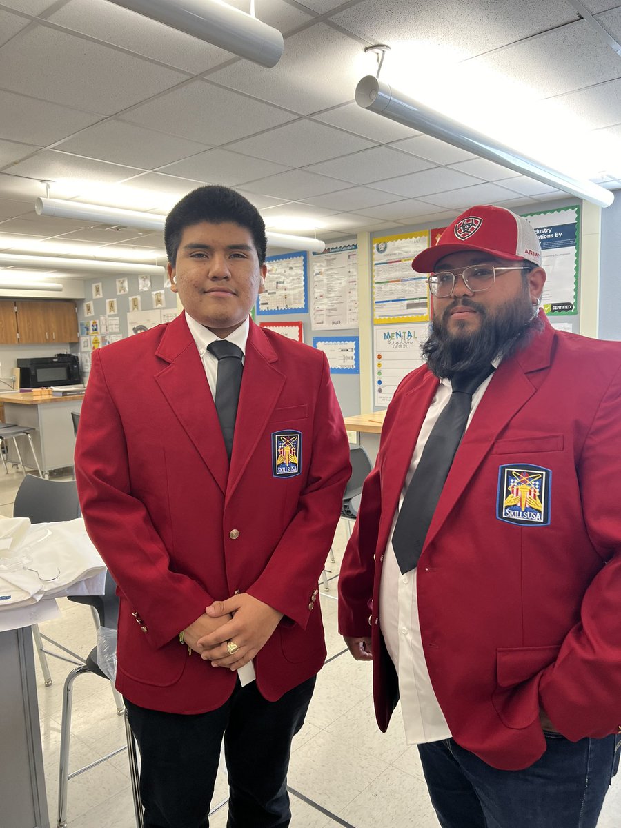 Career Institute East (@cieastdallas) on Twitter photo We’re ready! SkillsUSA Waco here we come!
#cteexperiences
#electricalteam
#timetoshine
#ourwhy
<a href="/Alvarenga_DISD/">Oswaldo Alvarenga</a>
<a href="/DrBrianLusk/">Brian Lusk</a> We’re ready! SkillsUSA Waco here we come!
#cteexperiences
#electricalteam
#timetoshine
#ourwhy
<a href="/Alvarenga_DISD/">Oswaldo Alvarenga</a>
<a href="/DrBrianLusk/">Brian Lusk</a>