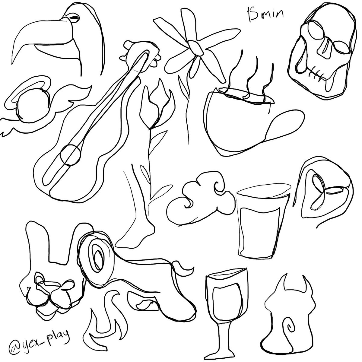 yex_play's tweet photo. 100 days challenge: Day 3 oneliner draws
#100daysdrawingchallenge #100daysartchallenge #drawing #art #digitalart https://t.co/u5OSqaqZKr