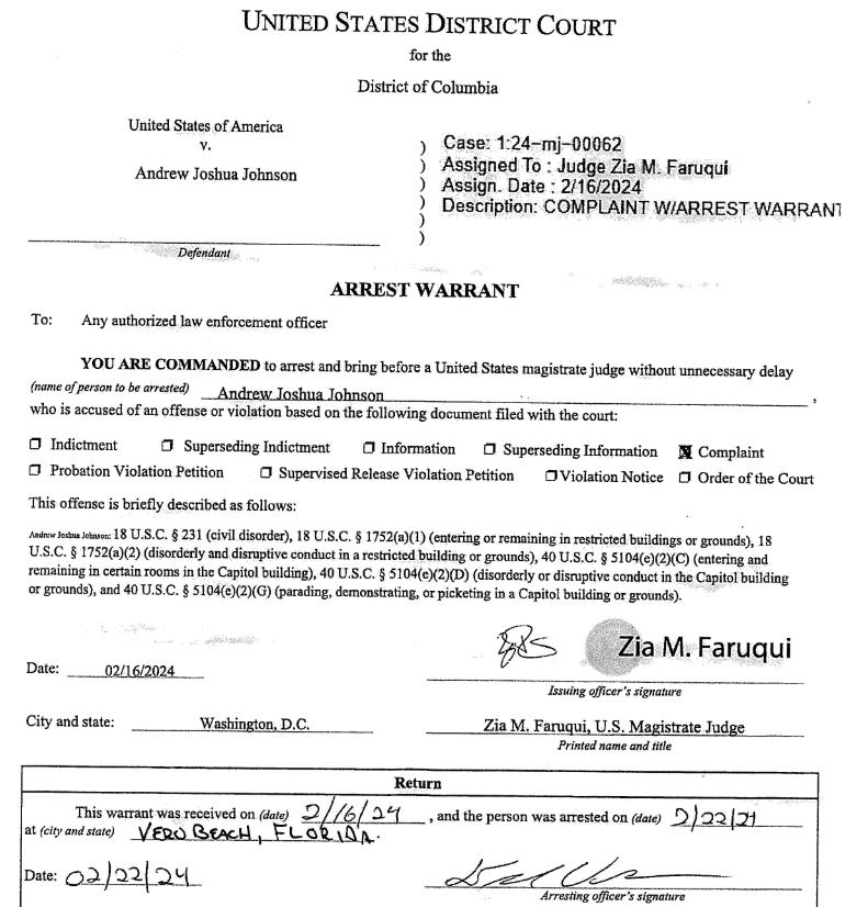 sfoguj's tweet photo. Arrested yesterday in Vero Beach, FL - Andrew & Whitney Johnson, c'mon down! https://t.co/knWVtP8wRo