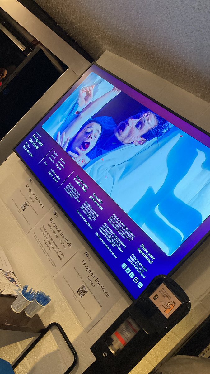 Go see this show #usagainsttheworld <a href="/TRPlymouth/">Theatre Royal Plymouth</a> !!! So good. Really loved seeing an honest, if sometimes brutal and certainly chaotic show!