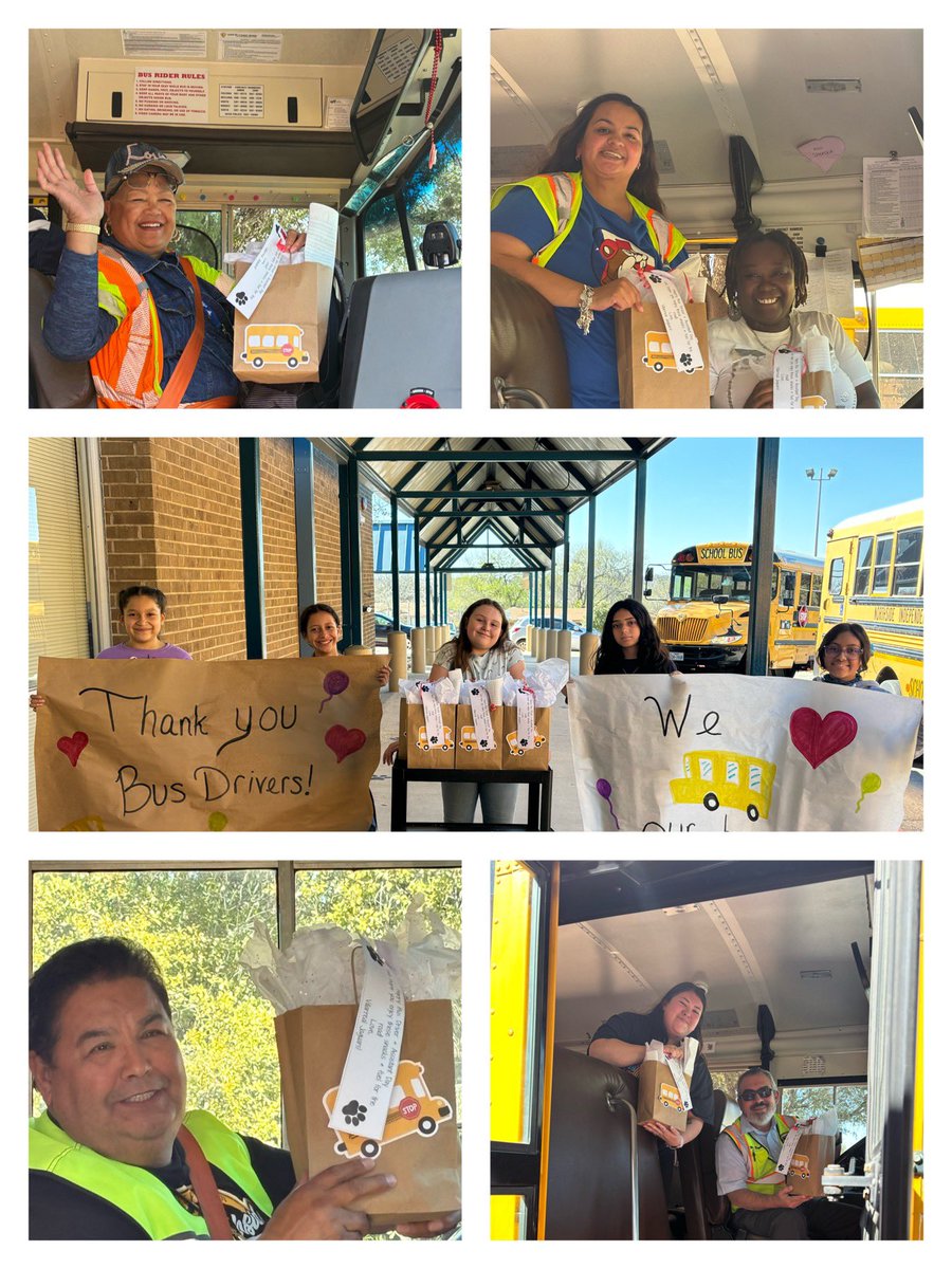 Abigail Sanchez (@msabeesan) on Twitter photo We appreciate our bus drivers and assistants. Thank you for all you do for our <a href="/NISDVillarreal_/">Villarreal ES</a> students. ❤️🐾❤️ We appreciate our bus drivers and assistants. Thank you for all you do for our <a href="/NISDVillarreal_/">Villarreal ES</a> students. ❤️🐾❤️