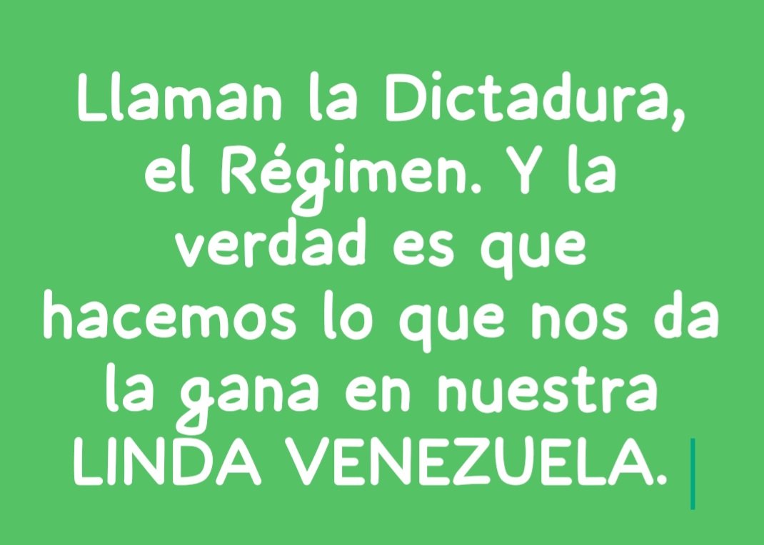 flormayas1's tweet photo. El único perjudicado es Venezuela con lo que publican. https://t.co/Uqsdg11lcZ
