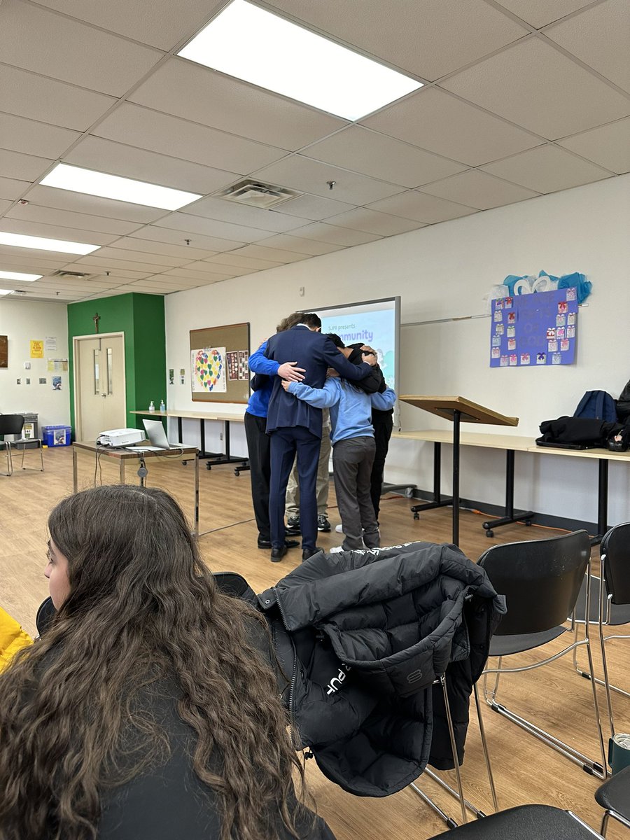 The Angel Foundation A-Team Pitch happening at the TCDSB today-AMAZING students, proposing Christian projects responding to the needs in their school communities. We BELIEVE! <a href="/TCDSB/">Toronto Catholic District School Board</a> <a href="/neilmcneilhs/">Neil McNeil HS</a> @Trustee_12