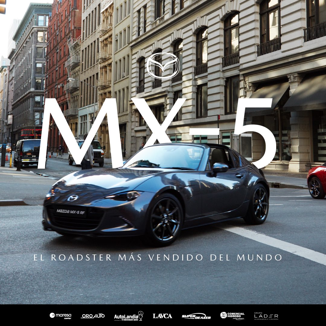 ¿Cuánto conoces de Mazda?

Sabías que el Mazda MX-5 o mejor conocido como MIATA ha roto varios records a lo largo de los años.

Uno de estos es haber llegado al MILLÓN de unidades vendidas en el 2016.

#FeelAlive
#Mazda #MazdaEcuador #MazdaMX5