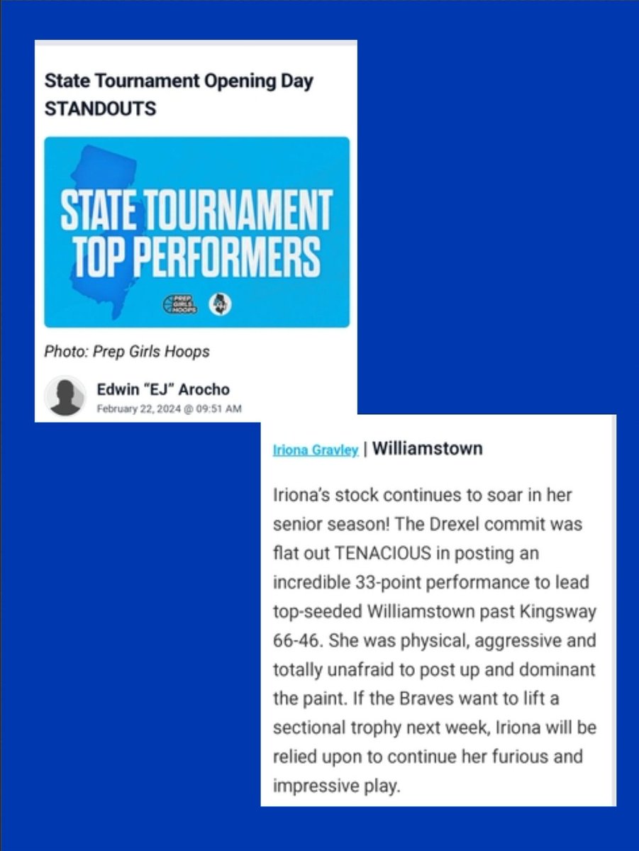 #unfinishedbusiness <a href="/EJayArrow/">E J 🏀</a>
<a href="/WHSLadyBravesBB/">Williamstown HS Girls Basketball</a> <a href="/DrexelWBB/">Drexel Women's Basketball</a> <a href="/PGHNewJersey/">Prep Girls Hoops New Jersey</a>