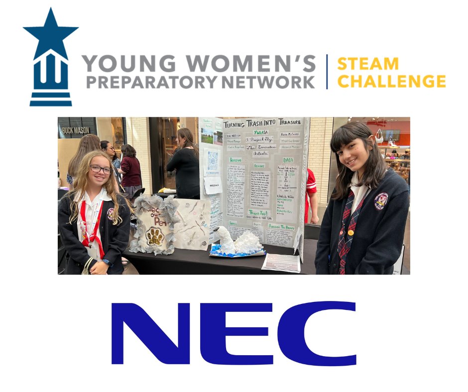 We are grateful to @NEC for supporting our programs and curriculum of STEM education for young women across Texas. Their belief in our girls, our mission, and STEM education is changing lives. Thank you! bit.ly/3MsNqYg #stemgirl #changetheworld #girlempowerment