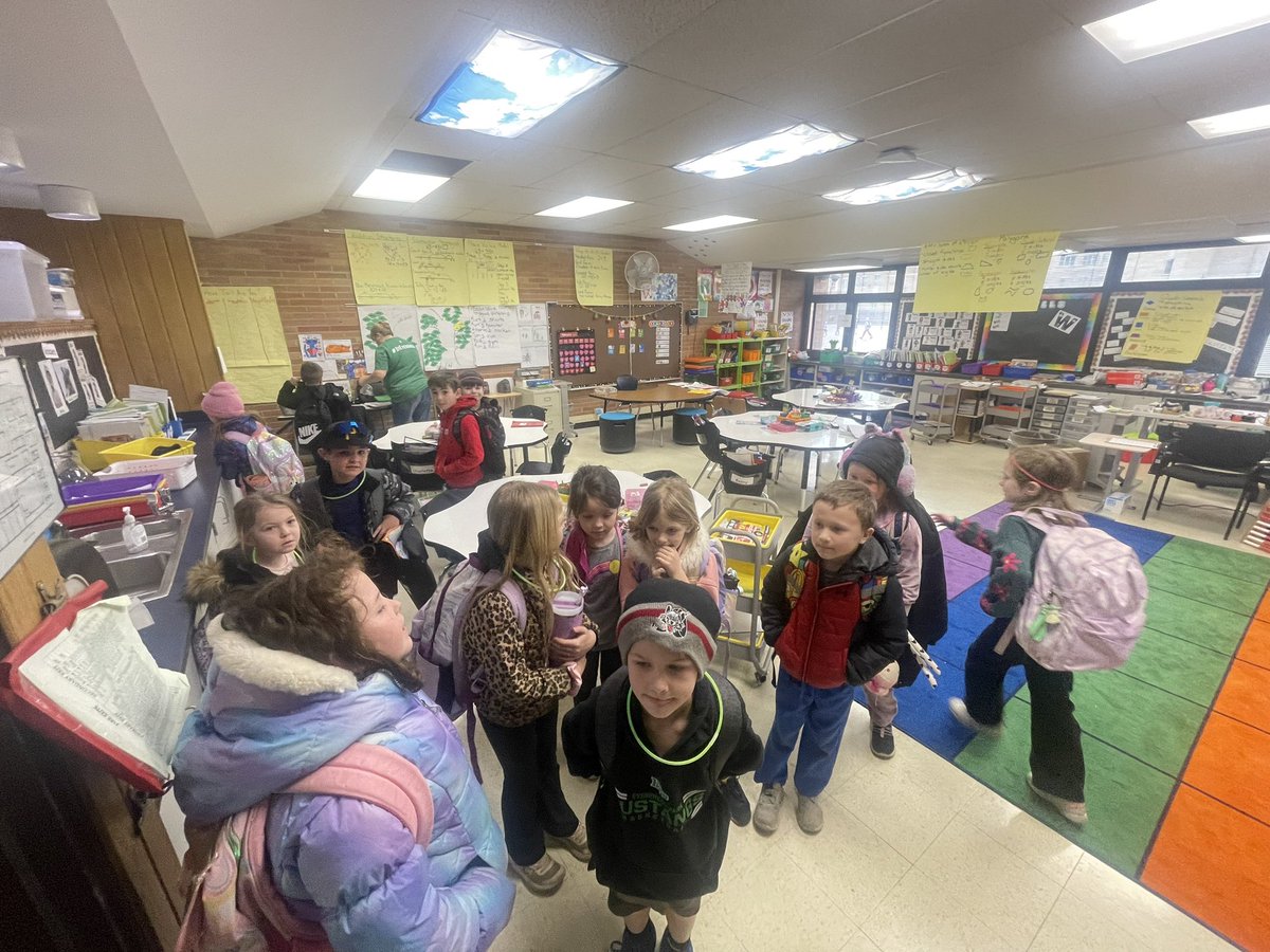 I am so proud of this classroom community. As a class we collected over 750 items for the EP food pantry. #BeEvergreen