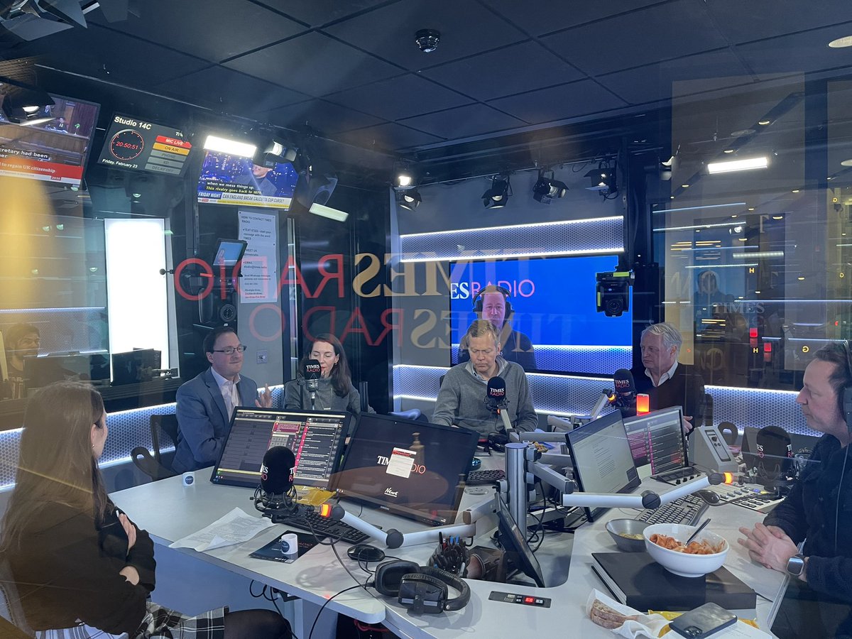 elecomms's tweet image. fab panel discussion at @TimesRadio this evening on the soft power of the UK arts.