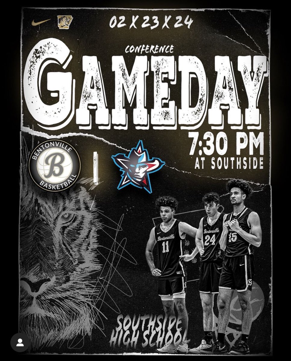 Roll Tigs #TigerDNA

<a href="/WEAREBVILLE/">Bentonville Basketball</a>