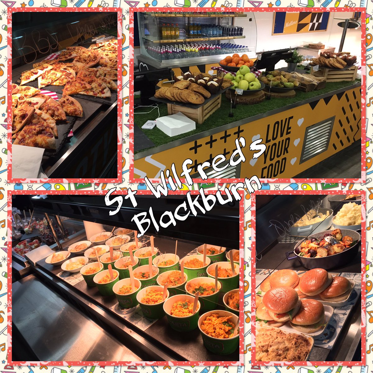 A selection of our daily offer at St Wilfred’s Blackburn..👍🥳🥳🥳@mellorscatering @mrtonybaloni @Andrew_W4 @AnneKav1968 @DBNutrition_ @nugent_nicola @Jackier50345470 @JohnCP_Connolly