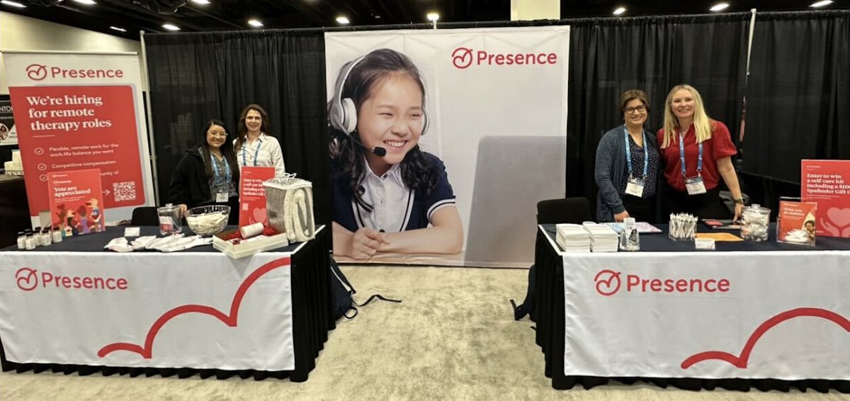 Our team is excited to be in Fort Worth for the Texas Speech-Language-Hearing Association Annual Convention (make sure to tag TSHA). Come see us at booth #408 to learn more about telepractice and get some special self-care goodies! #TSHA24