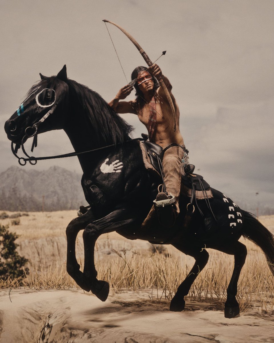 iceniedits_vp's tweet photo. “The Protector of the Plains” #VirtualPhotography #RedDeadRedemption2 #rdr #reddeadedit https://t.co/jzWEDSBaYw