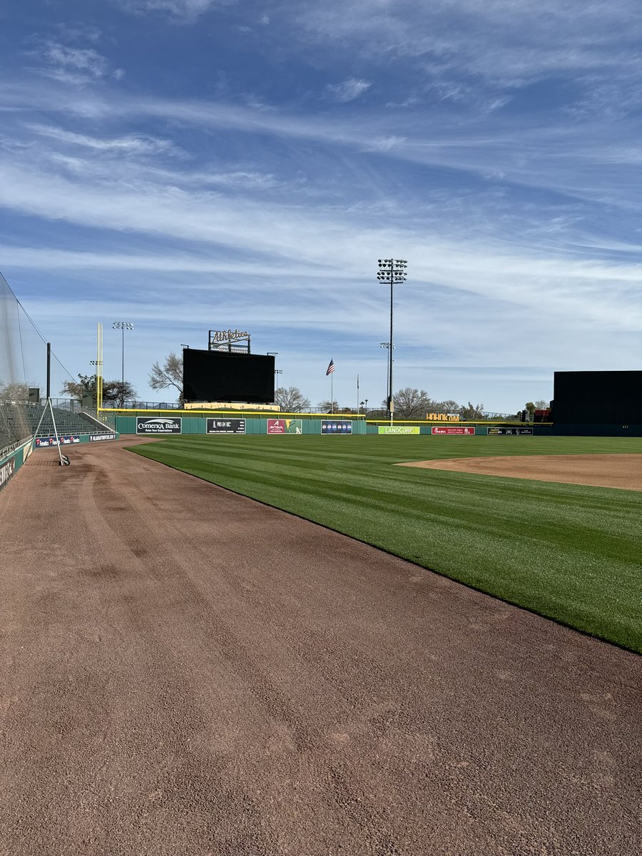DaveKaval's tweet image. Celebrating 10 years at Hohokam. Appreciate the great partnership with the city of Mesa. @Athletics