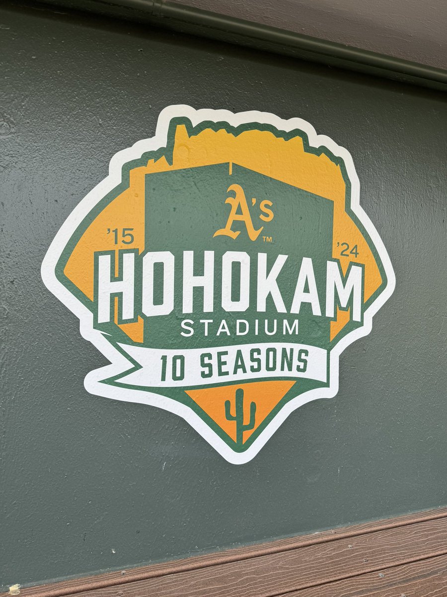 DaveKaval's tweet image. Celebrating 10 years at Hohokam. Appreciate the great partnership with the city of Mesa. @Athletics