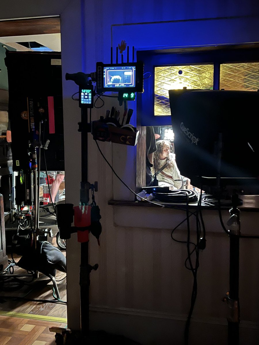 RaphaelSbarge's tweet photo. More #bts from @TheExorcistBlvr 
(More to come!) #theExorcist #atlanta #setShots https://t.co/sil9J3rBzE