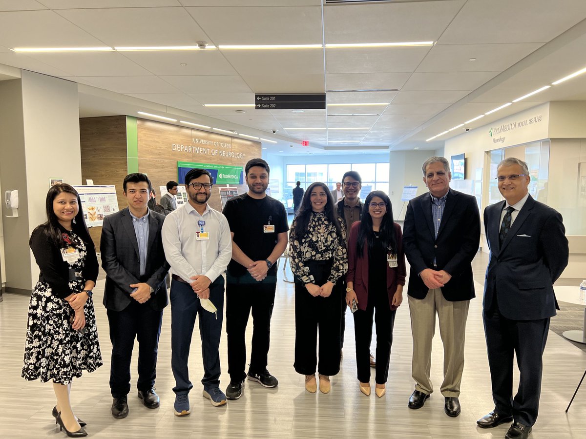 ⁦<a href="/UToledoNeurolo1/">UToledo Neurology</a>⁩ Research Day. Highlighting Neurology research. Wonderful plenary by Dr Jack Parent UMich. Residents did a fabulous job presenting their scholarly projects!