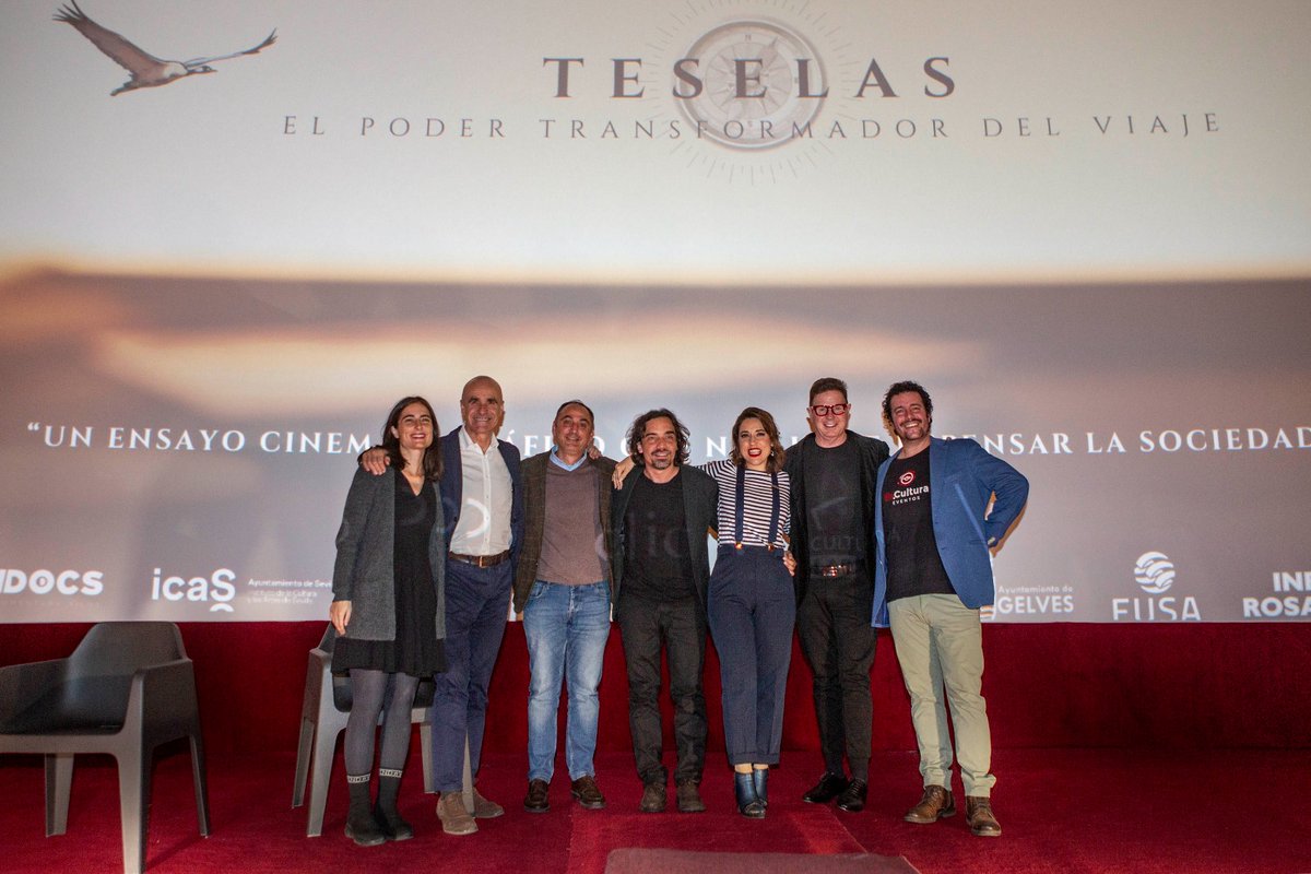antoniomunozsev's tweet photo. Dar la vuelta al mundo es lo que hicieron Magallanes y Elcano, pero en otro sentido, dar la vuelta a su mundo es también lo que ha hecho Teresa Carranza con su documental #Teselas
Una bonita historia sobre cómo un viaje hacia la solidaridad puede llevarnos muy lejos. https://t.co/OvsMOxbpBa