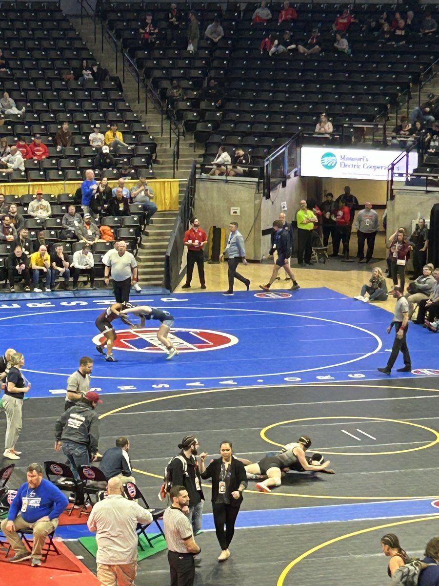 Northmen_Cval's tweet photo. Kendall and Nevaeh advance to the semi finals and will place at state in 2024! Good luck in semis tomorrow ladies! Oak Park sits in 15th place currently as a team. @Northmen_OPHS @Northmen_WR https://t.co/91SRBBnfZs