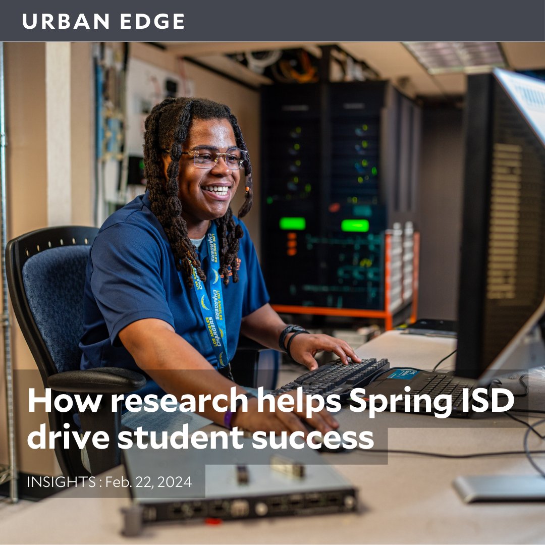 @SpringISD doesn’t have to look far to find graduates who have benefited from its Career and Technical Education programs. Michael King, a 2018 grad, is today an audio/video technician in the district’s technology department. Read more: bit.ly/3wrTL0Q