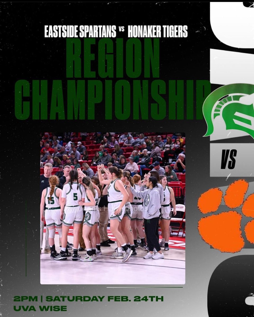 EastsideSpartan's tweet photo. Spartan Nation, let’s pack the Prior Center and cheer on the Lady Spartans! https://t.co/NG12eqYiUX
