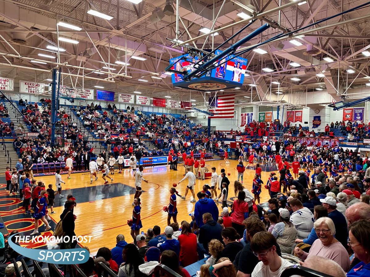 TheKokomoPost's tweet photo. We’re at Memorial Gymnasium for The Kokomo Post Sports Game of the Week! Tonight, the Kokomo Wildkats will host the Huntington North Vikings, on Senior Night.
We will be posting score updates as well as photo and video coverage throughout the game. #TKPSGameOfTheWeek https://t.co/gJP4p18DxF