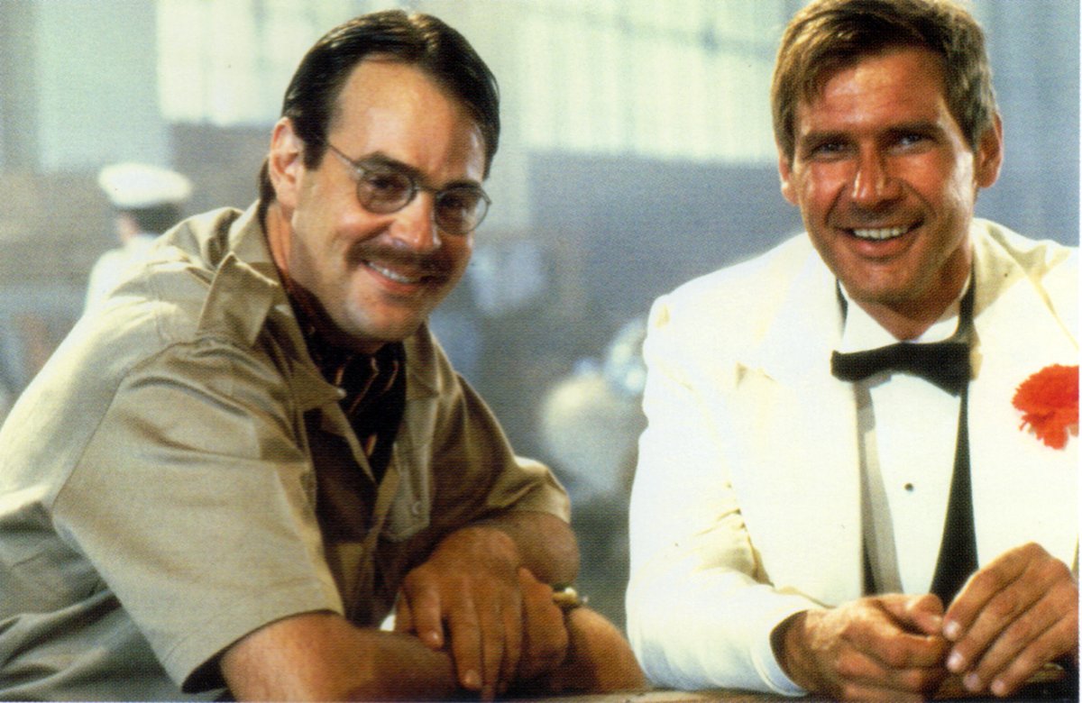 Barnett_College's tweet image. Kathleen Kennedy, Sidney Ganis and Anthony Powell wandered around in missionary garb with salacot. Robert Watts and Patricia Carr played European tourists, and producer Frank Marshall was a coolie pulling Carr's cart in the background... Top notch cast!