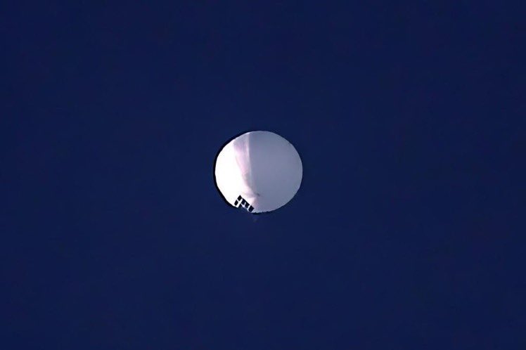Let me get this straight,..

Within the last day… we’ve had:

• A Nationwide Communication Blackout with AT&amp;T 
• A Solar Flare
• A “Cyber Attack” that took out UnitedHealth and affected pharmacies nationwide

And now, Another damn Balloon of unknown origin or purpose floating