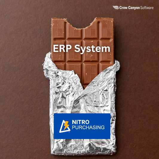 CrowCanyonSW's tweet photo. Let us be the wrapper on your ERP system. 🍫

#NITROpurchasing
#CrowCanyonPurchasing
#purchasing
#purchaseorder
#purchaserequest
#purchasingsoftware
#ERPsystem
#ERP
#Microsoft
#Microsoft365
#msteams
#MicrosoftTeams
#SharePoint https://t.co/tbIwNDdpbo
