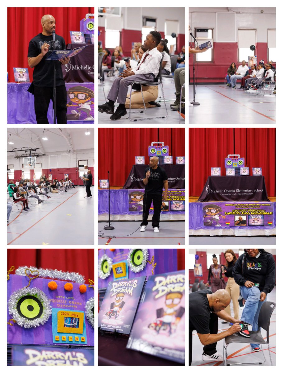 NPS_ObamaElem's tweet photo. Some beautiful photos taken by @NPSvoices Head photographer!!! Look at the smiles on our scholars faces! #kingdmc Thank you again sooooo much for visiting our school and sharing your dreams with us!
#community #leadership #wellness #literature #reading #blackauthors https://t.co/K9VB21Cn5q