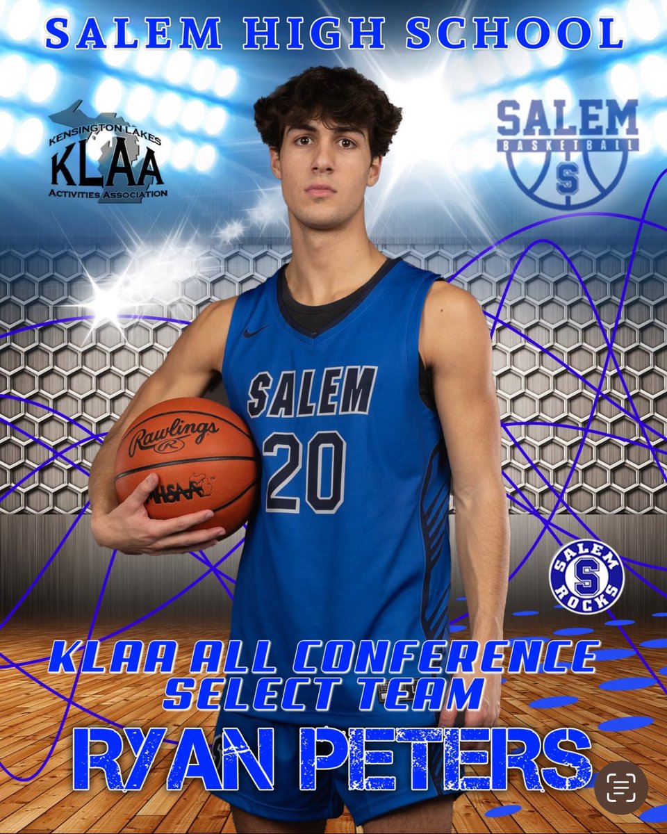 SalemRocksBasketball (@salemhoops) on Twitter photo Congratulations to Salem Guard
Ryan Peters!
KLAA All Conference Select Team 2023-2024! <a href="/RyanPeters2120/">Ryan Peters</a> <a href="/SalemHSRocks/">Salem Athletics</a> <a href="/SalemBlueCrew/">BLUE CREW</a> <a href="/KLAASports/">KLAA Sports</a> <a href="/MoeA23/">Moe Ammar</a> <a href="/MPVasilnek/">Michael Vasilnek</a> Congratulations to Salem Guard
Ryan Peters!
KLAA All Conference Select Team 2023-2024! <a href="/RyanPeters2120/">Ryan Peters</a> <a href="/SalemHSRocks/">Salem Athletics</a> <a href="/SalemBlueCrew/">BLUE CREW</a> <a href="/KLAASports/">KLAA Sports</a> <a href="/MoeA23/">Moe Ammar</a> <a href="/MPVasilnek/">Michael Vasilnek</a>