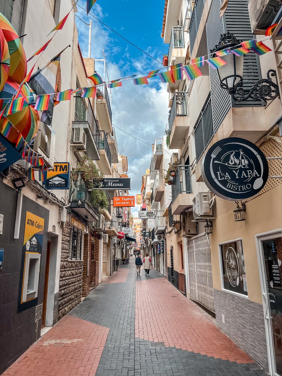 📍Old Town Benidorm, Spain #visitspain #travel