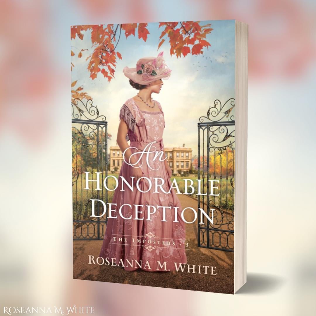 Melissasbooks1's tweet photo. #coverreveal Isn’t this gorgeous?! Coming Nov. 2024! Get all the info here: https://t.co/MHLBhOQ8vB Can’t wait for Yates’ story. @RoseannaMWhite @bethany_house #anhonorabledeception #theimposters #roseannamwhite #bhpfiction #edwardianromance #HistoricalRomance #BookTwitter https://t.co/3dIyc95wBW