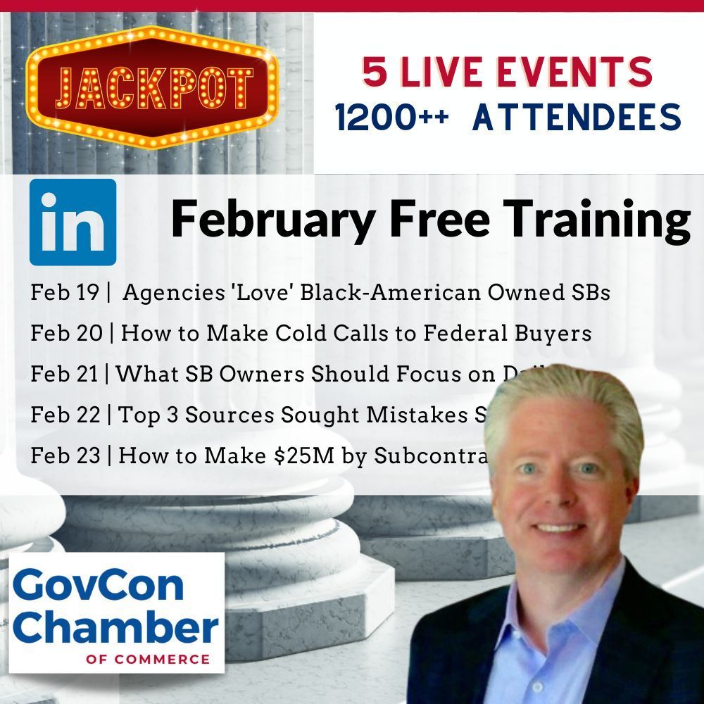 Congratulations Neil McDonnell & GovCon Chamber on 𝐫𝐞𝐜𝐨𝐫𝐝 𝐛𝐫𝐞𝐚𝐤𝐢𝐧𝐠 𝐚𝐭𝐭𝐞𝐧𝐝𝐚𝐧𝐜𝐞 this week!
5 live events and 1200 ATTENDEES!  The Small business #networking was OFF THE CHARTS

#govcon #contracts
#governmentcontracting
#hubzone #wosb #sdvosb 
#subcontracting